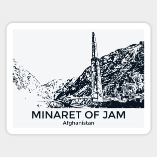 Minaret of Jam - Afghanistan Magnet